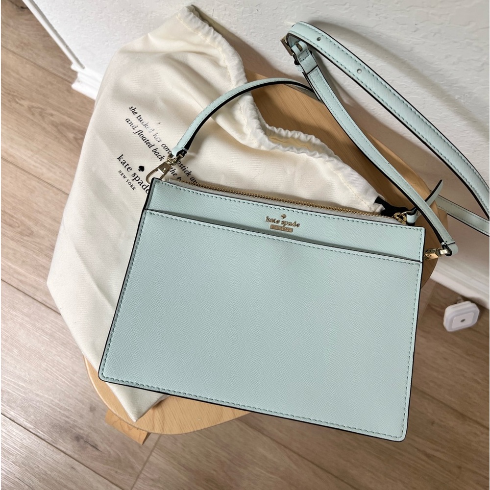 Kate spade mint crossbody bag